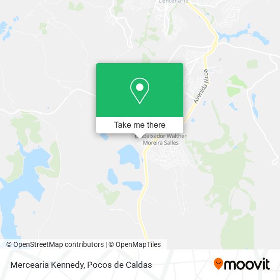 Mercearia Kennedy map