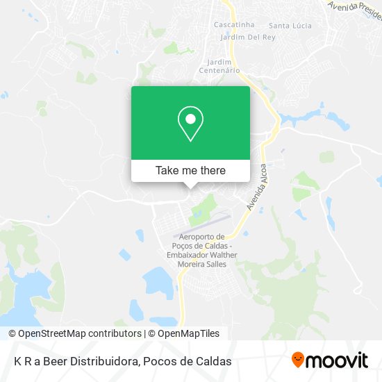 K R a Beer Distribuidora map