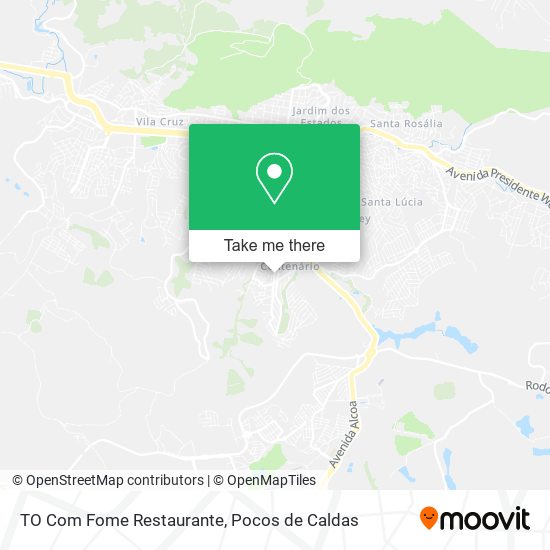 Mapa TO Com Fome Restaurante