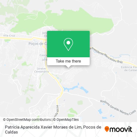 Patricia Aparecida Xavier Moraes de Lim map