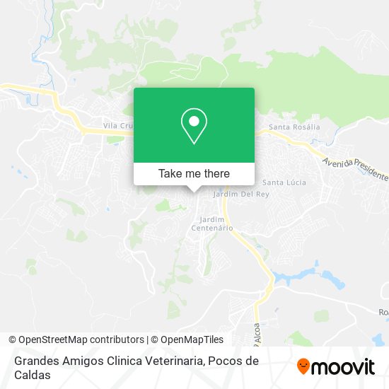 Mapa Grandes Amigos Clinica Veterinaria