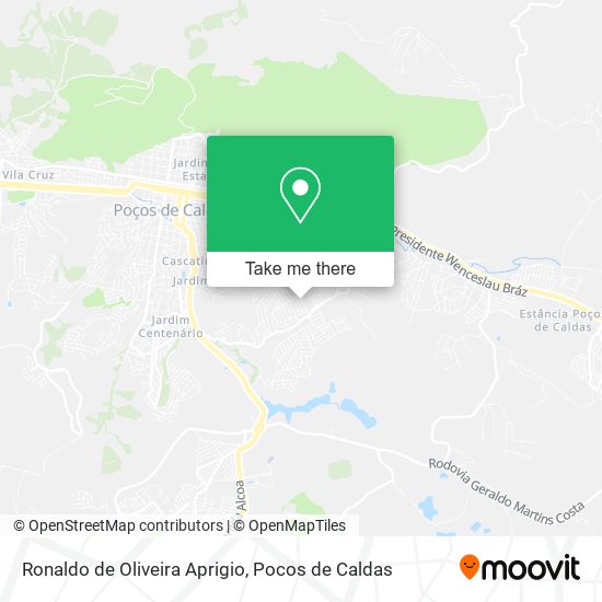 Mapa Ronaldo de Oliveira Aprigio