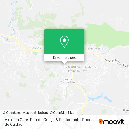 Vinicola Cafe- Pao de Queijo & Restaurante map