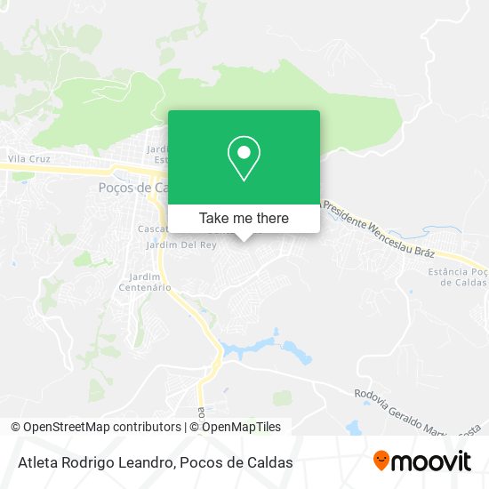 Mapa Atleta Rodrigo Leandro