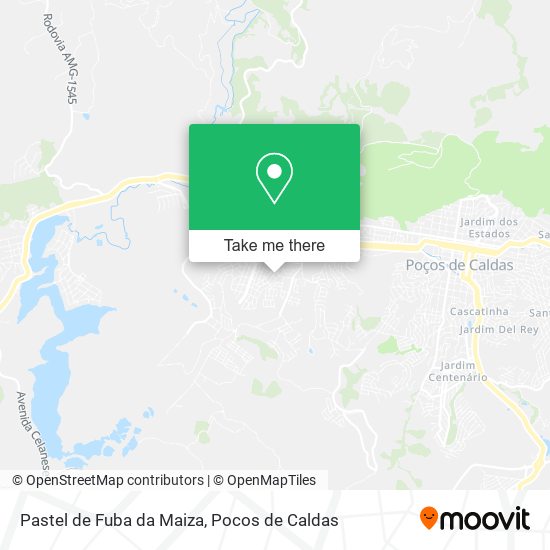 Pastel de Fuba da Maiza map