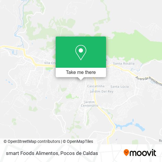 Mapa smart Foods Alimentos