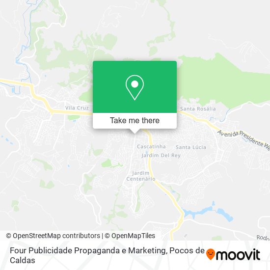 Four Publicidade Propaganda e Marketing map