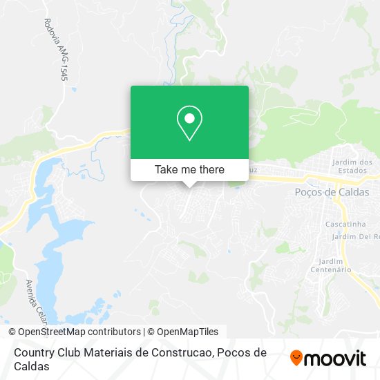 Country Club Materiais de Construcao map