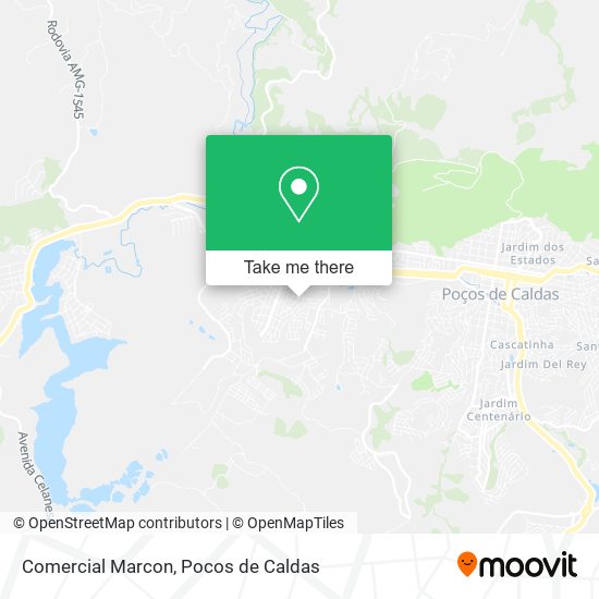 Comercial Marcon map