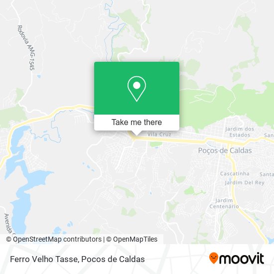 Ferro Velho Tasse map