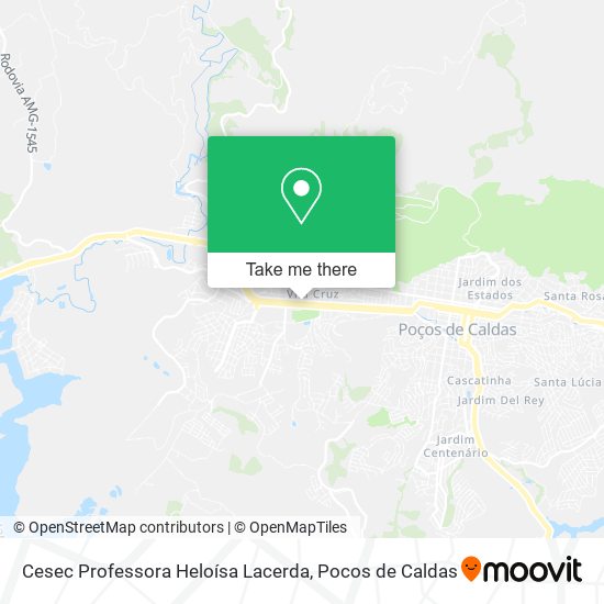 Cesec Professora Heloísa Lacerda map