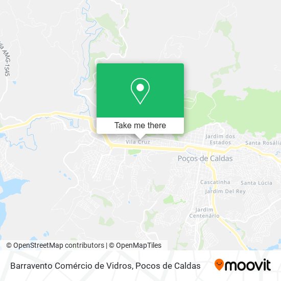 Barravento Comércio de Vidros map