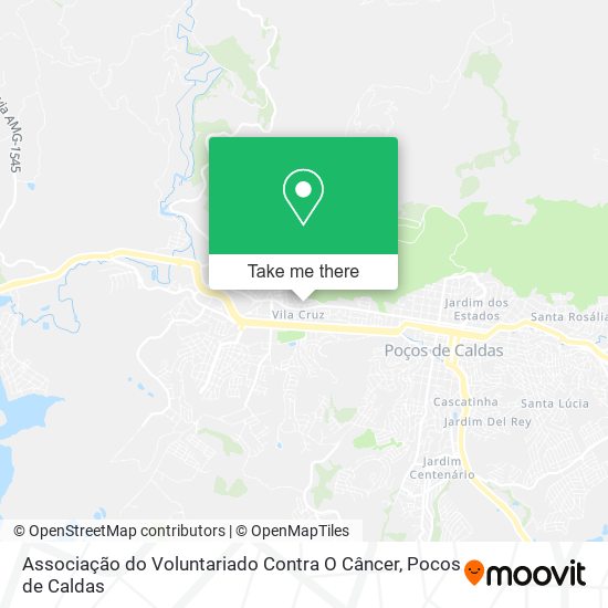 Associação do Voluntariado Contra O Câncer map