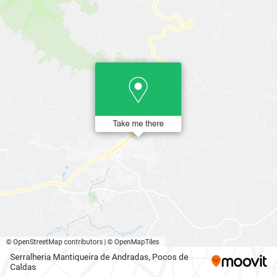 Serralheria Mantiqueira de Andradas map