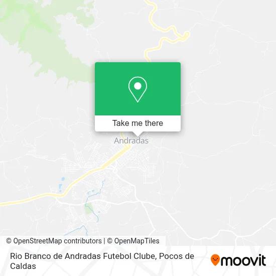 Rio Branco de Andradas Futebol Clube map