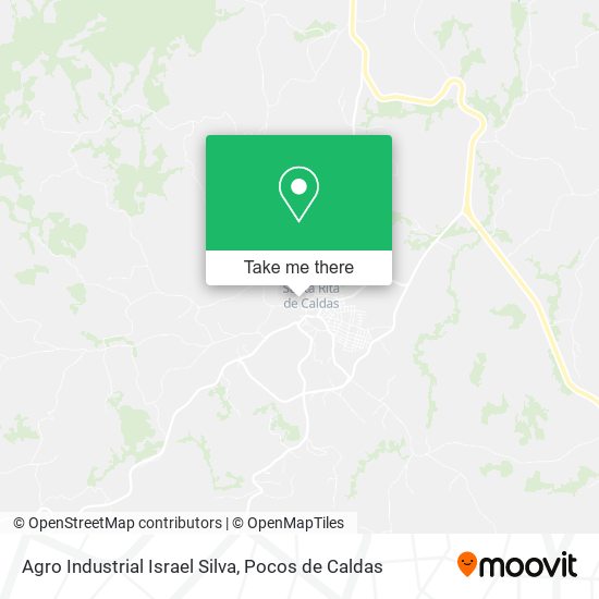 Agro Industrial Israel Silva map