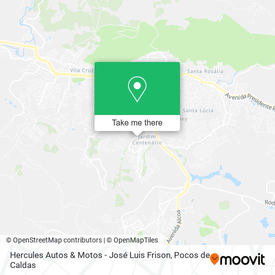 Hercules Autos & Motos - José Luis Frison map