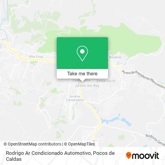 Rodrigo Ar Condicionado Automotivo map