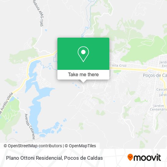 Plano Ottoni Residencial map