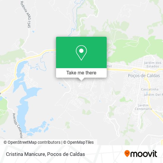 Cristina Manicure map