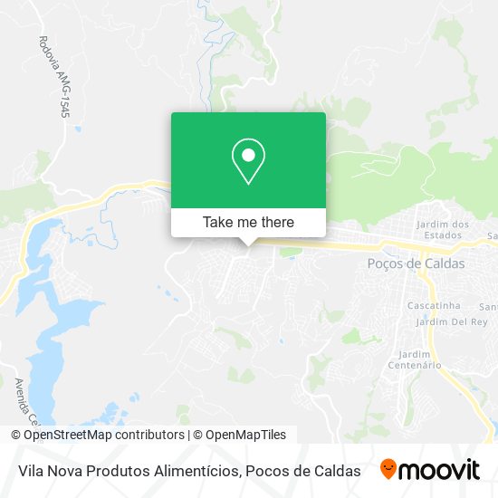 Vila Nova Produtos Alimentícios map