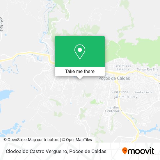 Clodoaldo Castro Vergueiro map