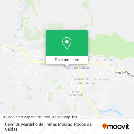 Ceim Dr. Martinho de Freitas Mourao map