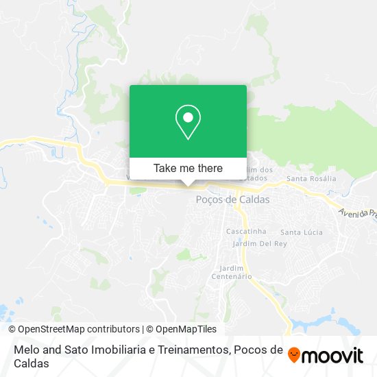 Melo and Sato Imobiliaria e Treinamentos map
