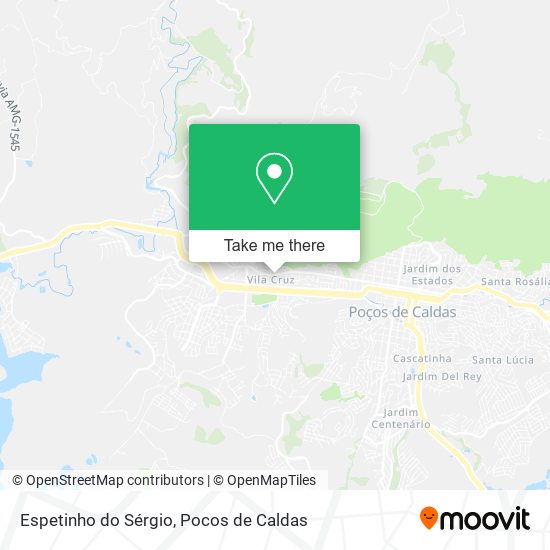 Espetinho do Sérgio map