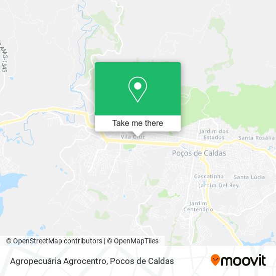 Mapa Agropecuária Agrocentro