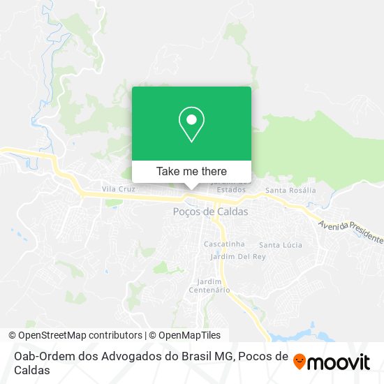 Oab-Ordem dos Advogados do Brasil MG map