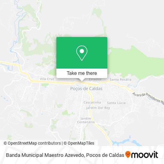 Mapa Banda Municipal Maestro Azevedo