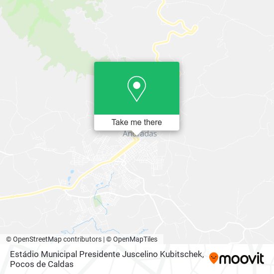 Estádio Municipal Presidente Juscelino Kubitschek map