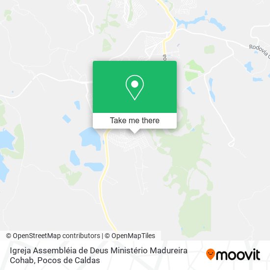 Igreja Assembléia de Deus Ministério Madureira Cohab map