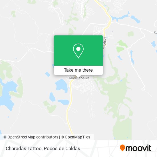 Charadas Tattoo map