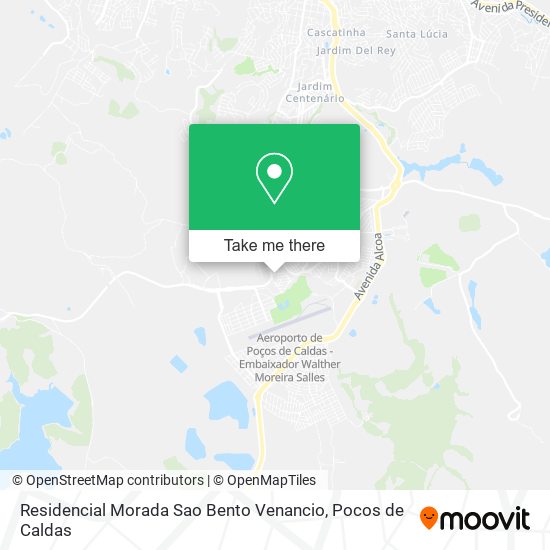 Residencial Morada Sao Bento Venancio map
