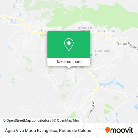 Água Viva Moda Evangélica map