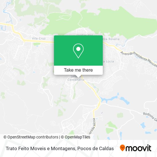 Trato Feito Moveis e Montagens map