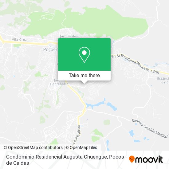 Condominio Residencial Augusta Chuengue map