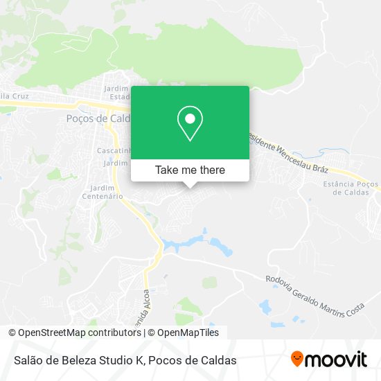 Salão de Beleza Studio K map