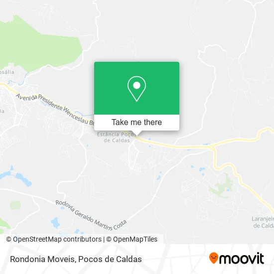 Rondonia Moveis map