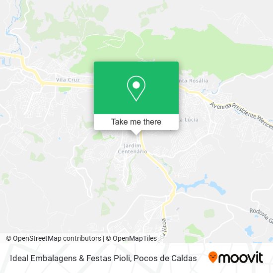 Ideal Embalagens & Festas Pioli map