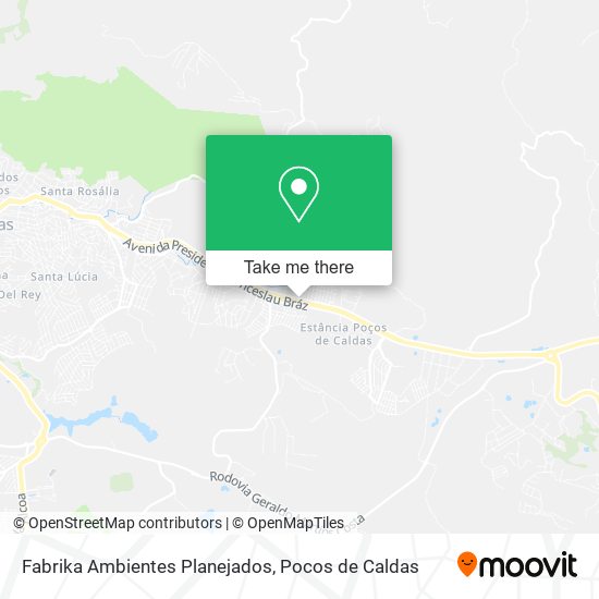 Fabrika Ambientes Planejados map