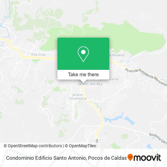 Condominio Edificio Santo Antonio map