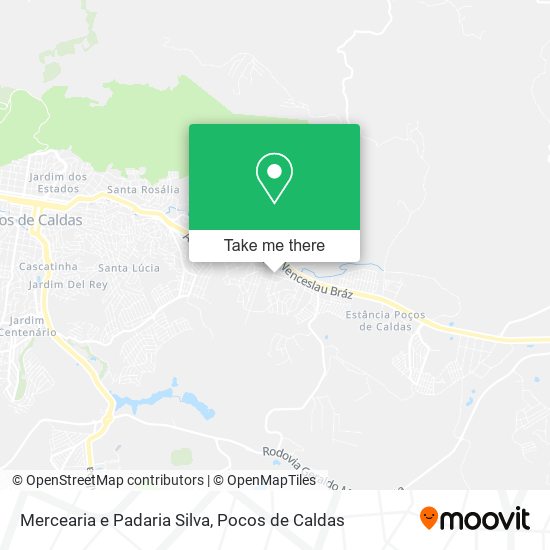 Mercearia e Padaria Silva map