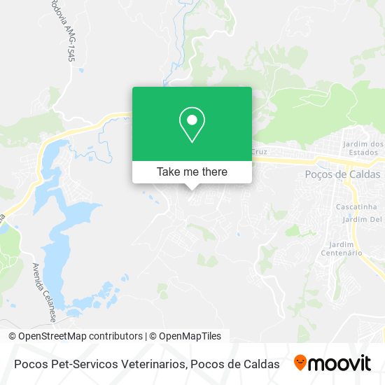 Pocos Pet-Servicos Veterinarios map