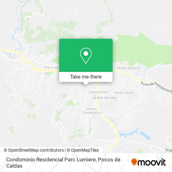 Condominio Residencial Parc Lumiere map