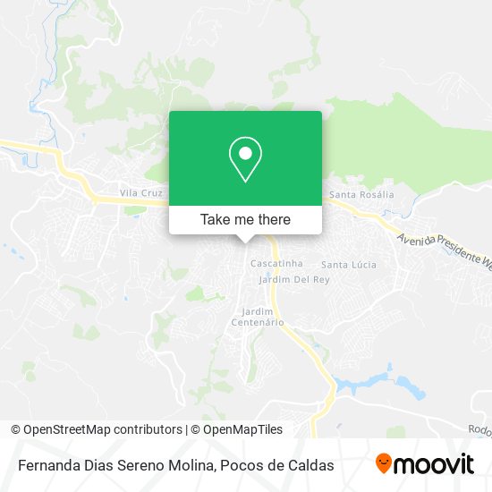 Fernanda Dias Sereno Molina map