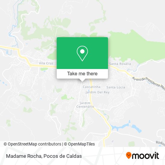 Mapa Madame Rocha