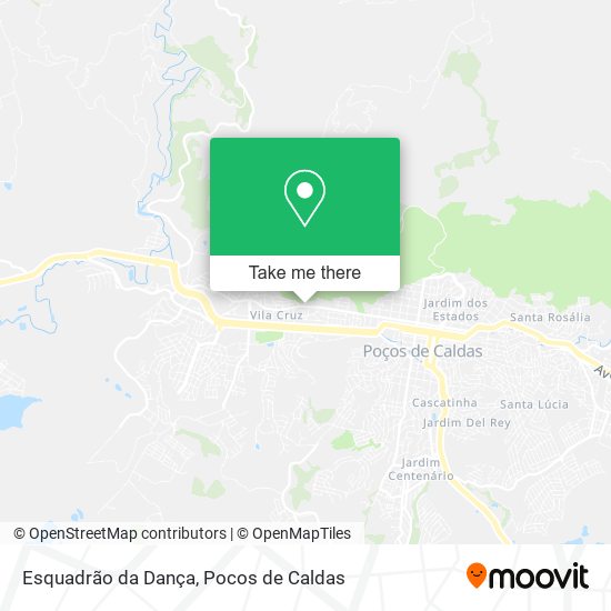 Esquadrão da Dança map